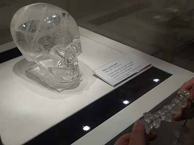 BRITISH MUSEUM CRYSTAL SKULL