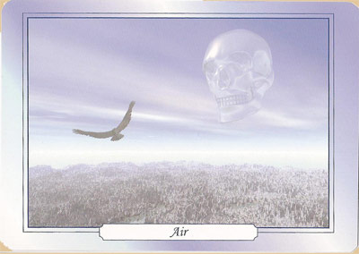 crystal skull message card