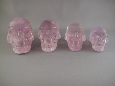 Carving Definition on High Definition Amethyst Crystal Skulls