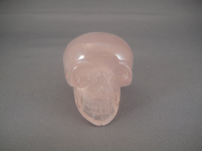 Clear Quartz Whistle Skull