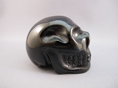 Black Tourmaline Crystal Skulls