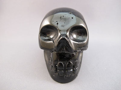Black Tourmaline Crystal Skulls