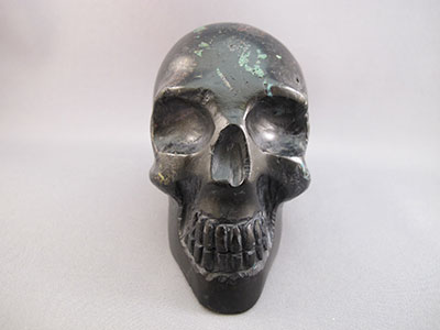 Black Tourmaline Crystal Skulls