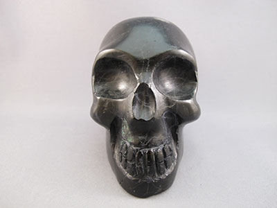 Black Tourmaline Crystal Skulls